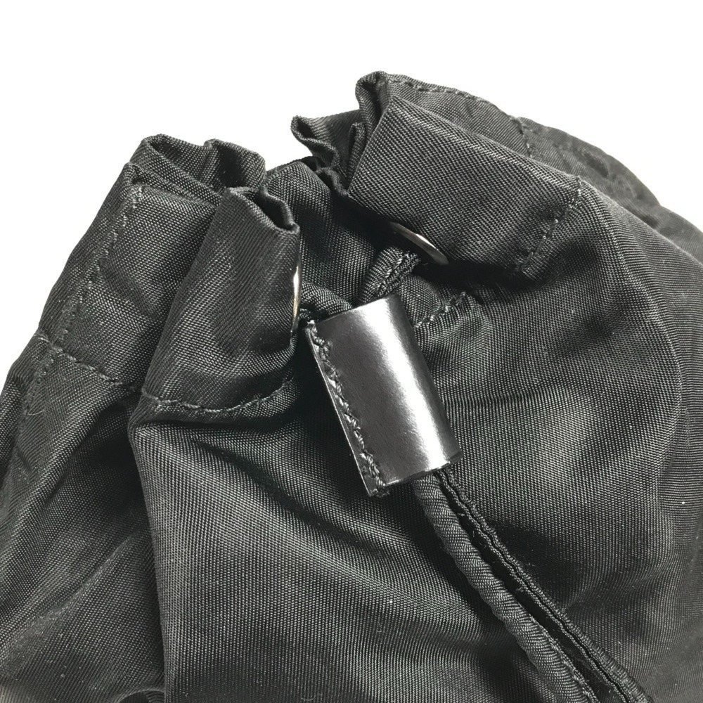PRADA Makeup Pouch, Multi-purpose Cosmetic Logo Drawstring Triangle Logo, Pla... - Picture 9 of 13